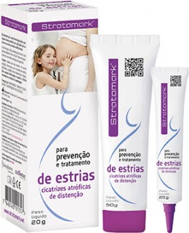 Stratamark gel de silicone para tratamento e prevenção de estrias